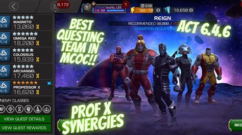 Mcoc best synergy teams - Champion Info Mastery Builder Prestige Calculator Prestige List Synergy List Quest Nodes Challenge Rating Calculator Guides and Information for Marvel Contest of Champions (MCOC) A matronly A.I. providing home cooked meals, dating advice and detailed combat statistics to super heroes.